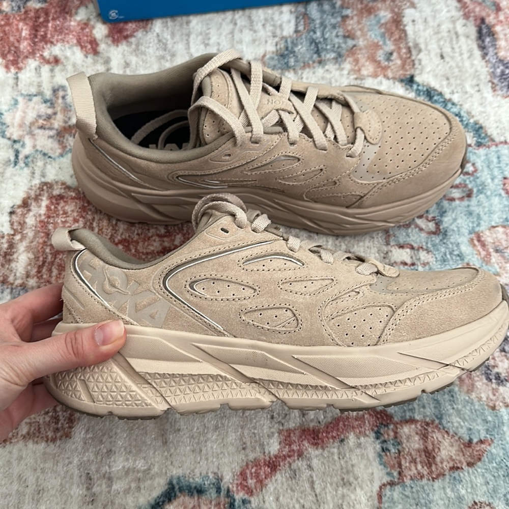 Hoka Clifton L Suede